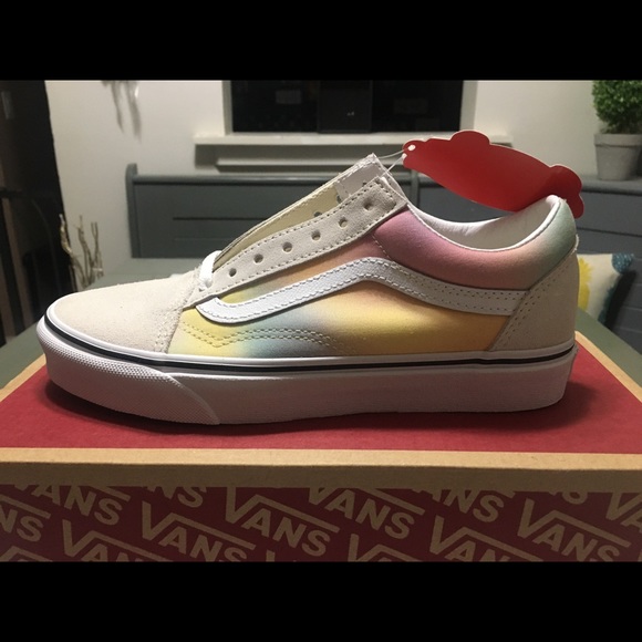 Old Skool multi colored vans - Picture 1 of 3